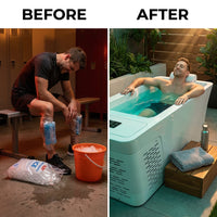 Alta 2 in 1 Hot & Cold Plunge — Before & After