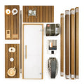 Carbon Smart Saunas - 4' x 6' x 8' - by Finnish Sauna Builders